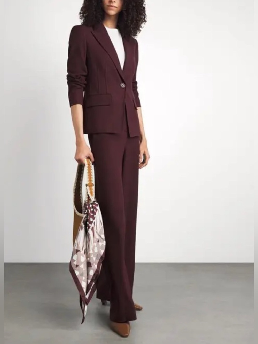 Veronica Beard Issac Dickey jacket blazer in raisin NWT